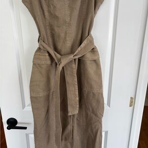 Dynamite Tan Midi Dress